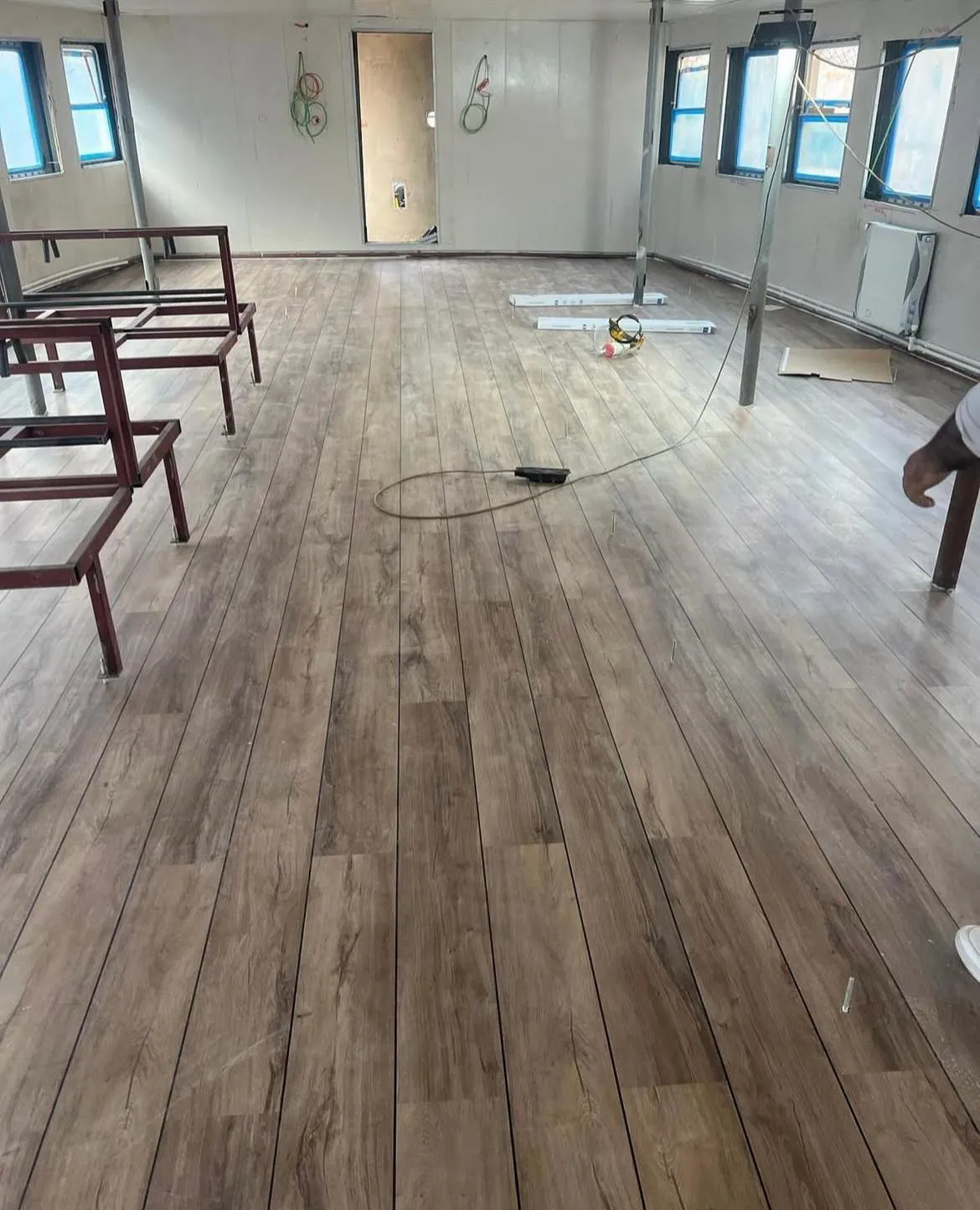 LVT zemin kaplama proje örneği